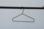 016 Clothes Hanger Kleiderbügel schwarz