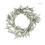 Mistletoe wreath  - Material:  - Color: green/silver -...
