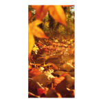Banner "Forest leaves" fabric - Material:  -...