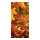 Banner "Forest leaves" paper - Material:  - Color: yellow/brown - Size: 180x90cm