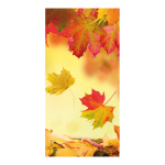 Motivdruck »Herbstlaub« Papier Abmessung: 180x90cm Farbe:...