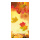 Motivdruck »Herbstlaub« Papier Abmessung: 180x90cm Farbe: orange/gelb #
