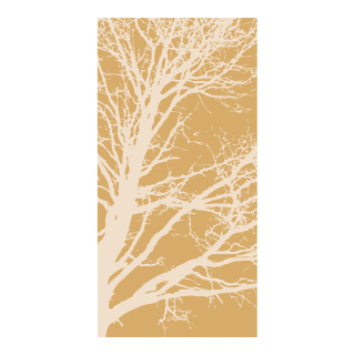 Banner "Tree silhouette" fabric - Material:  - Color: brown/white - Size: 180x90cm
