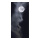 Motif imprimé "Pleine lune" tissu  Color: noir/blanc Size: 180x90cm