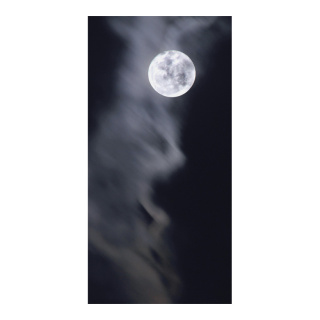 Motif imprimé "Pleine lune" papier  Color: noir/blanc Size: 180x90cm