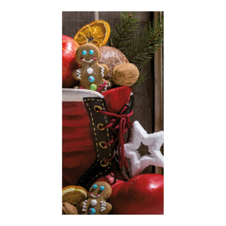 Banner "Gingerbread" paper - Material:  - Color: multicoloured - Size: 180x90cm