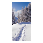 Banner "Winter landscape" paper - Material:  -...