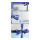 Motif imprimé "Silver Ice" en tissu  Color: argent/bleu Size: 180x90cm