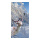 Motivdruck "Hirsch im Schnee", Papier, Größe: 180x90cm Farbe: weiß/natur   #