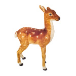 Standing fawn  - Material: assemblable made of hard foam...