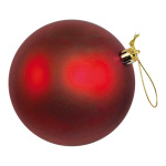 Christmas ball matt red 6pcs./blister - Material:...