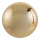 Christmas ball  - Material: seamless shiny - Color: gold - Size: Ø 14cm