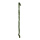 Tinsel garland PVC - Material:  - Color: green - Size: 270cm X Ø 9cm