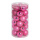 30 Christmas balls cerise 12x shiny 12x matt - Material: 6x glittered - Color:  - Size: Ø 6cm
