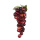 Weintrauben mit Hänger, 48-fach, aus Kunststoff     Groesse:18cm    Farbe:Rot