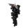 Grapes with hanger, 90-fold, out of plastic     Size: 25cm    Color: black