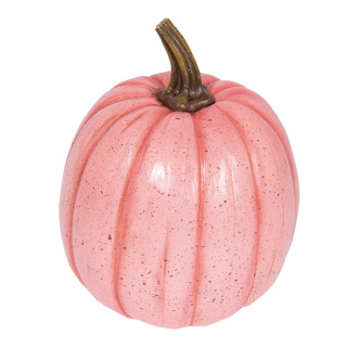Pumpkin out of polyresin - Material:  - Color: pink - Size: Ø 22cm