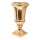 Fiberglas-Vase, glänzend, Größe: H=92cm Farbe: Gold   Info: SCHWER ENTFLAMMBAR