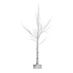 LED birch tree with 48 LEDs - Material: 24V transformator...