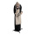 Scary granny with LED eyes - Material:  - Color: black/white - Size: 155cm