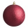 Christmas ball bordeaux  - Material:  - Color:  - Size: Ø 10cm