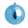 Weihnachtskugeln, hellblau glänzend      Groesse:Ø 8cm, 6 Stk./Blister