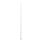 Schneeballkette Styropor Größe:Ø 1-3 cm, 150 cm,  Farbe:...