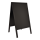 Gehwegtafel "Duplo" - mit lackiertem Kiefernholzrahmen