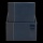 Trendy Lederoptik A4 Speisekarte, blau (x20) plus Box, inkl. 1 doppelte Einlage pro Karte (für 4 Seiten A4)