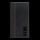 Trendy Lederoptik A45 Speisekarte, schwarz, inkl. 1 doppelte Einlage pro Karte (für 4 Seiten A45)