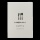 Speisekarte Design Range "Weiß mit Menu" in A4, inkl. 1 doppelte Einlage pro Karte (für 4 Seiten A4)