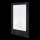 LED Speisekarte, schwarz,  beleuchtete wiederaufladbare Karte in Lederoptik für 2 Seiten A4 Papier oder Folie (A4)