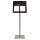 LED Informations Display - schwraz aus Acryl - Tisch oder Wandmontage inkl.  -  Für 2x A4 Seiten und eigenes Logo