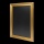 Goldrahmen Kreidetafel  -  Rahmen mit goldener Farbe, 97x73x5 cm