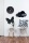 Silhouette Kreidetafel "BUTTERFLY" inkl. 1 Kreidestift und Wand Klettverschlusskleberstreifen