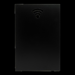 Silhouette Kreidetafel "WiFi" - inkl. 1  Kreidestift und Wand Klettverschlusskleberstreifen