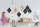 Diamant Kork- + Kreidetafeln - insges. 7 Stück (4*Kreidetafel, 3*Kork) mit Pinnadeln und Klettband zur Wandbefestigung