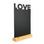 Silhouette Tischkreidetafel "LOVE", inkl....
