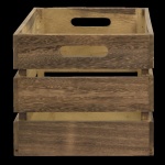 Vintage Holzbox / Tablecaddy in flacher Verbackung und in...