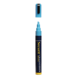 Kreidestifte 2-6mm in blau, 1 Stück, lose