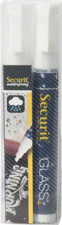 Kreidestifte "Waterproof" 2-6mm in weiß, 2er Set