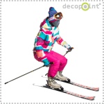Mannequin Dame "DIE MOSERIN" Skifahrerin