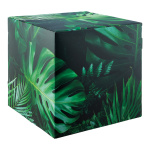 Cube à motif »Jungle« Croix carton...