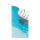 Motif imprimé "Swimming Pool" papier  Color: bleu/blanc Size: 180x90cm