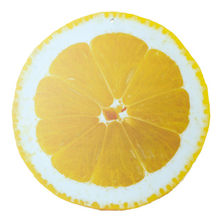 Cut-out "Lemon" for hanging printed double-sided - Material: made of cardboard - Color: multicoloured - Size: 45x45cm