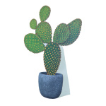 Cut-out Kaktus 1, mit klappbarer Pappstütze, Größe:...