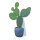 Cut-out »Kaktus 1« mit klappbarer Pappstütze, aus Pappe     Groesse: 38x55cm - Farbe: bunt #