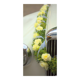 Banner "Wedding" paper - Material:  - Color: multicoloured - Size: 180x90cm