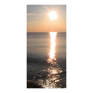 Banner "Sunset" paper - Material:  - Color: natural - Size: 180x90cm