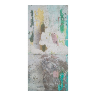Banner "Old wall paint" paper - Material:  - Color: multicoloured - Size: 180x90cm